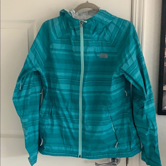 The North Face Jackets & Blazers - Northface teal light rain jacket